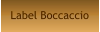 Label Boccaccio